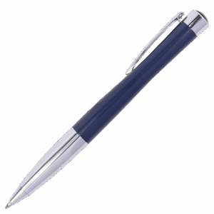 Curve Design Brass Ballpoint Pen