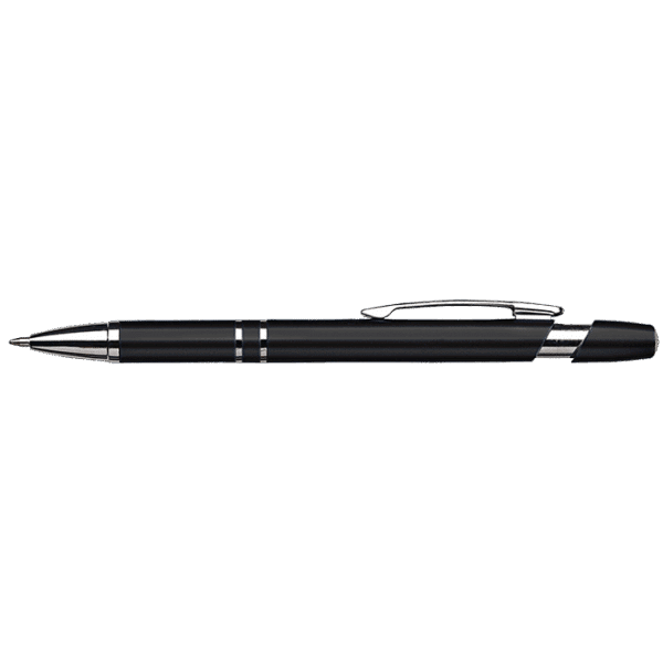 Dual Ring Metallic Ballpoint Pen