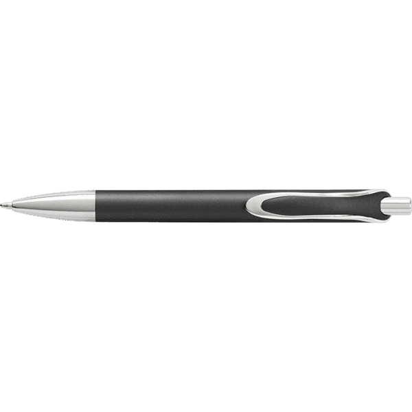 Coloured Barrel Ballpoint Pen with Silver Tip and Clip — Coloured Barrel Ballpoint Pen with Silver Tip and Clip