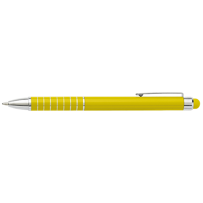 Aluminium Ballpoint Pen with Matching Colour Stylus - Image 2