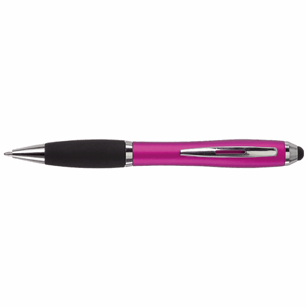 Ballpoint with Rubber Grip and Stylus — Ballpoint with Rubber Grip and Stylus