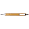 Bamboo Ballpoint Pen with Metal Trims