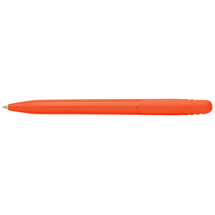 Solid Colour Ballpoint Pen with Matching Coloured Clip - Image 2