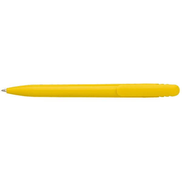 Solid Colour Ballpoint Pen with Matching Coloured Clip