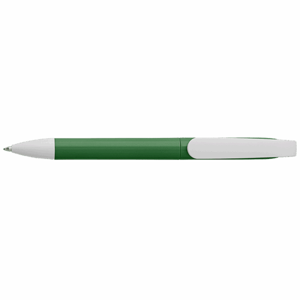 Twist Action Ballpoint Pen With Coloured Barrel