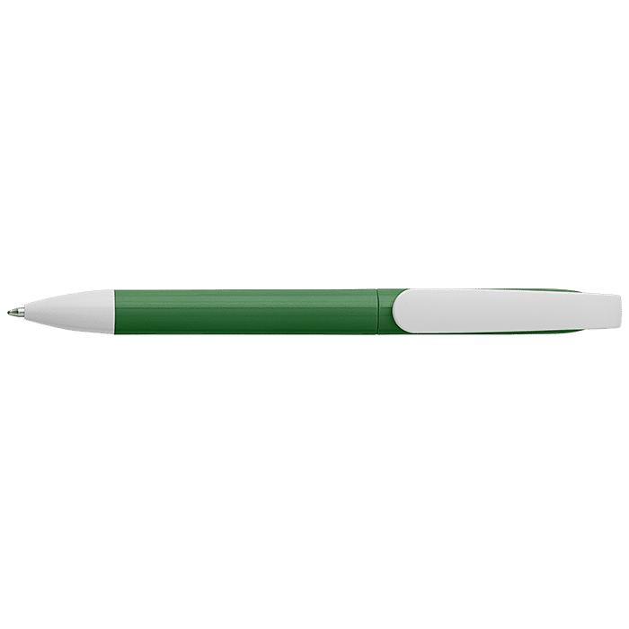 Twist Action Ballpoint Pen With Coloured Barrel