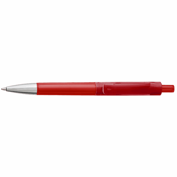 Ballpoint Pen With Transparent Coloured Barrel — Ballpoint Pen With Transparent Coloured Barrel