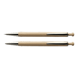 Maple Wood Pen And Clutch Pencil Set