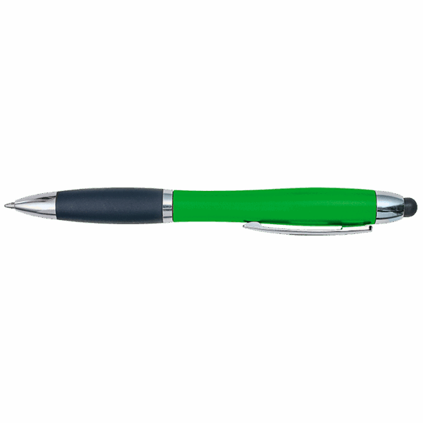 Curved Design Logo Light Up Ballpoint Pen — Curved Design Logo Light Up Ballpoint Pen