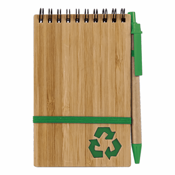 Bamboo Notebook With Pen — Bamboo Notebook With Pen