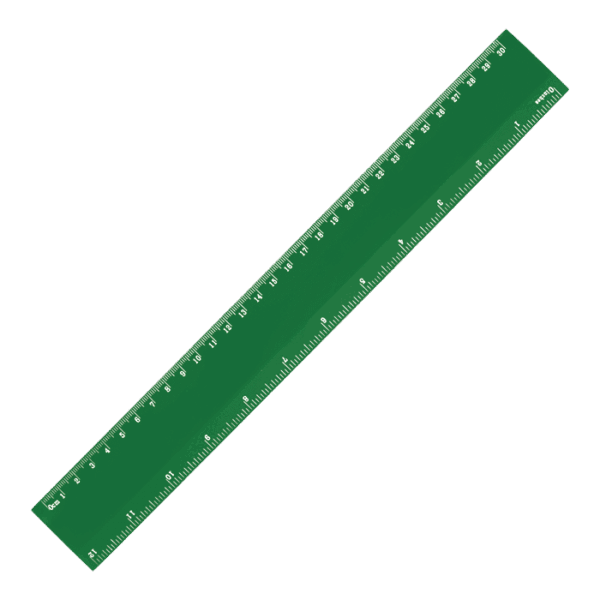 30cm Plastic Ruler — 30cm Plastic Ruler