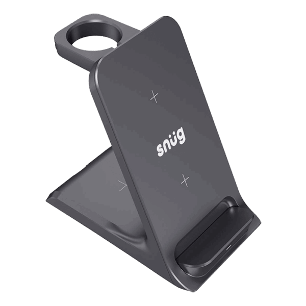 Snug 3 In 1 Wireless Charger Stand 15W
