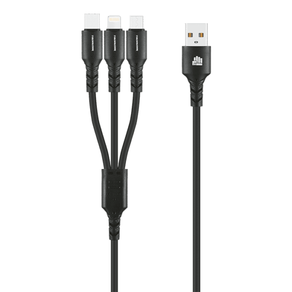 IND 1.2m 3-In-1 Charger Cable — IND 1.2m 3-In-1 Charger Cable