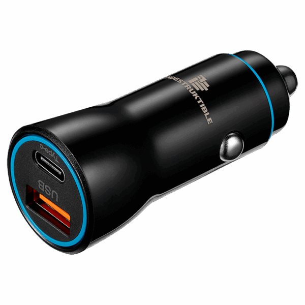 IND 38W Dual Car Charger USB & Type-C — IND 38W Dual Car Charger USB & Type-C