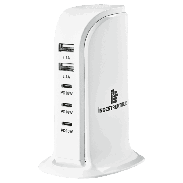IND 5 Port P.D + USB Gan Charger — IND 5 Port P.D + USB Gan Charger