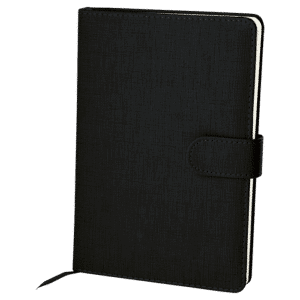 A5 Notebook With Magnetic Clip Cover — A5 Notebook With Magnetic Clip Cover
