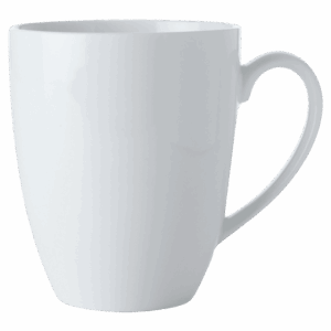 White Basics Coupe Mug 450ml — White Basics Coupe Mug 450ml