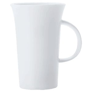 White Basics Flared Mug Large 500ml — White Basics Flared Mug Large 500ml