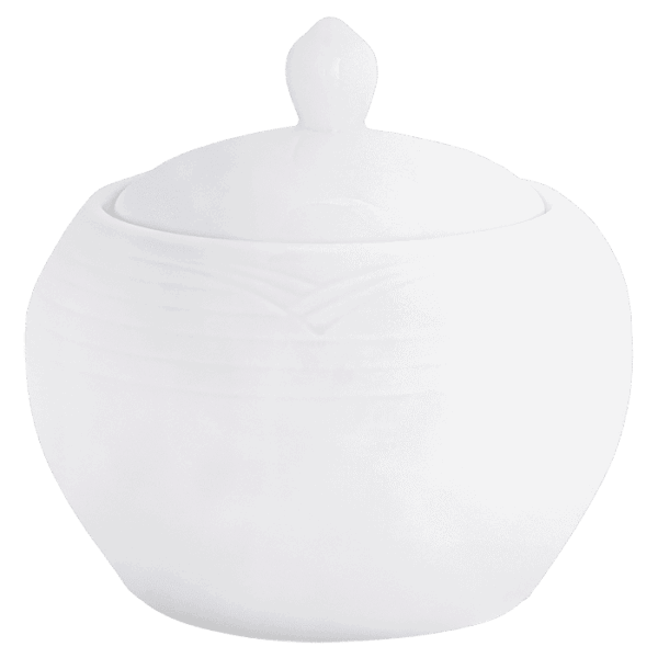 Arctic White Sugar Bowl — Arctic White Sugar Bowl