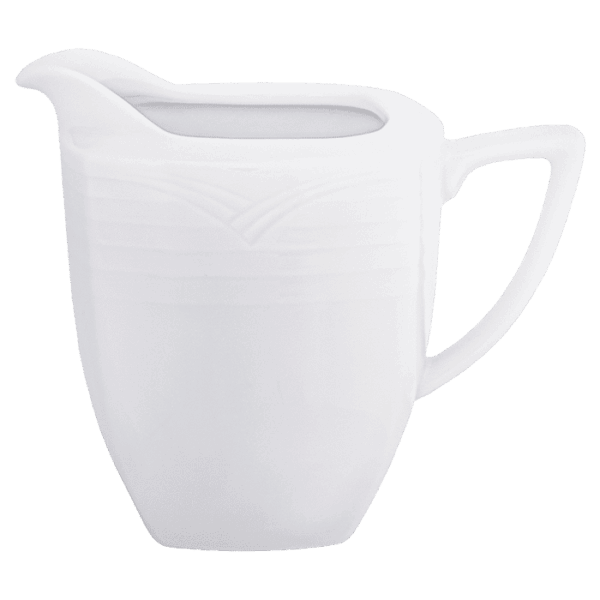 Arctic White Square Milk Jug — Arctic White Square Milk Jug