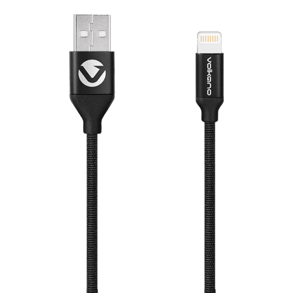 Volkano Weave Series MFI Lightning Cable 3m