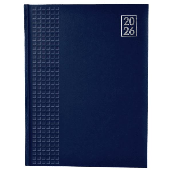 2026 Embossed Square A4 Diary — 2026 Embossed Square A4 Diary