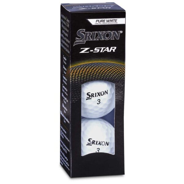 Srixon Z Star Golf Balls (Sleeve of 3) — Srixon Z Star Golf Balls (Sleeve of 3)
