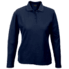175g Pique Knit Long Sleeve Golfer Ladies — 175g Pique Knit Long Sleeve Golfer Ladies