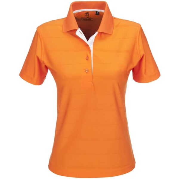 Ladies Admiral Golf Shirt – Orange — Ladies Admiral Golf Shirt – Orange