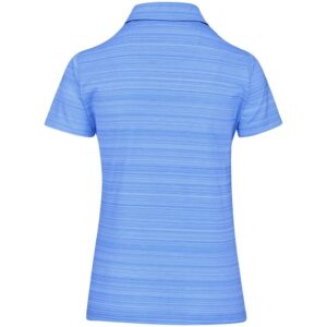 Alternative view of Ladies Astoria Golf Shirt - Light Blue
