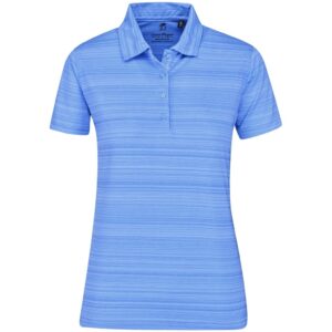 Ladies Astoria Golf Shirt - Light Blue - Image 3