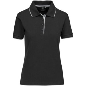 Alternative view of Ladies Wentworth Golf Shirt - Black