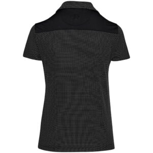 Alternative view of Ladies Sterling Ridge Golf Shirt - Black
