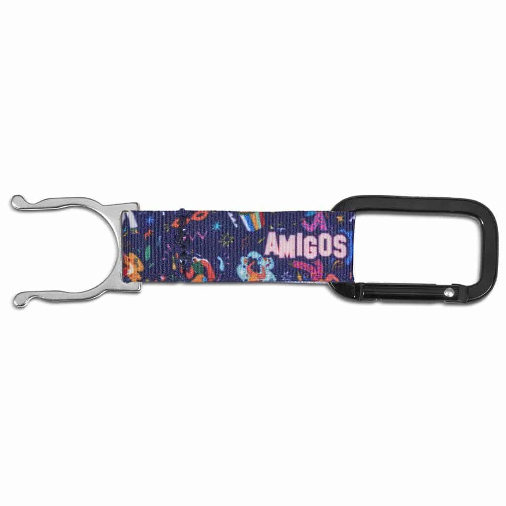 Altitude Meridian Carabiner Single-Sided Sublimated Petersham Bottle Strap - Image 2