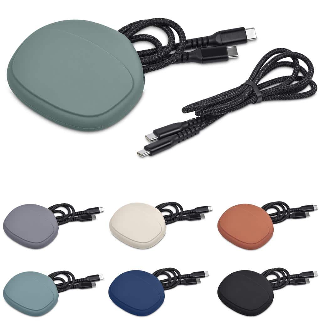 Altitude Jeffin Fast Charge Type-C to Type-C Charging Cable in Pouch - Image 4