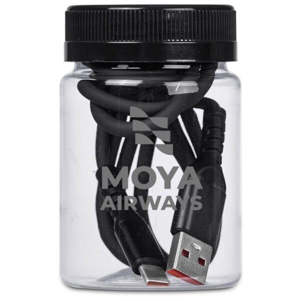 Altitude Capsit Fast Charge USB-A to Type-C Charging Cable in Jar — Altitude Capsit Fast Charge USB-A to Type-C Charging Cable in Jar