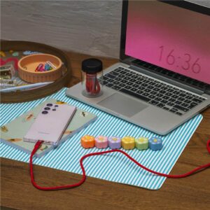 Alternative view of Altitude Capsit Fast Charge USB-A to Type-C Charging Cable in Jar