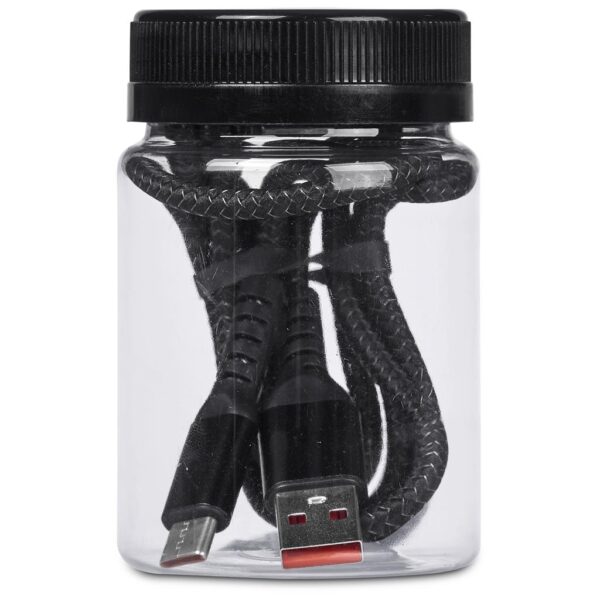 Altitude Muttle Fast Charge USB-A to Type-C Charging Cable in Jar — Altitude Muttle Fast Charge USB-A to Type-C Charging Cable in Jar