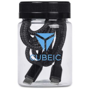 Alternative view of Altitude Nitty Fast Charge Type-C to Type-C Charging Cable in Jar