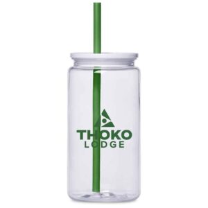 Altitude Mina Plastic Tumbler and Straw - 550ml - Image 3