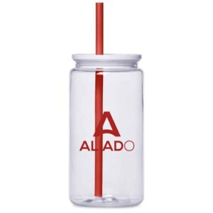 Altitude Mina Plastic Tumbler and Straw - 550ml - Image 8