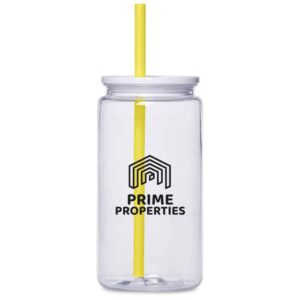 Altitude Mina Plastic Tumbler and Straw - 550ml - Image 11