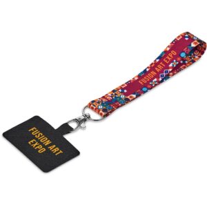 Altitude Rambler Single-Sided Sublimated Satin Wrist Phone Strap - Image 24