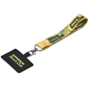 Altitude Rambler Single-Sided Sublimated Satin Wrist Phone Strap — Altitude Rambler Single-Sided Sublimated Satin Wrist Phone Strap