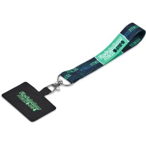 Altitude Rambler Single-Sided Sublimated Satin Wrist Phone Strap - Image 11