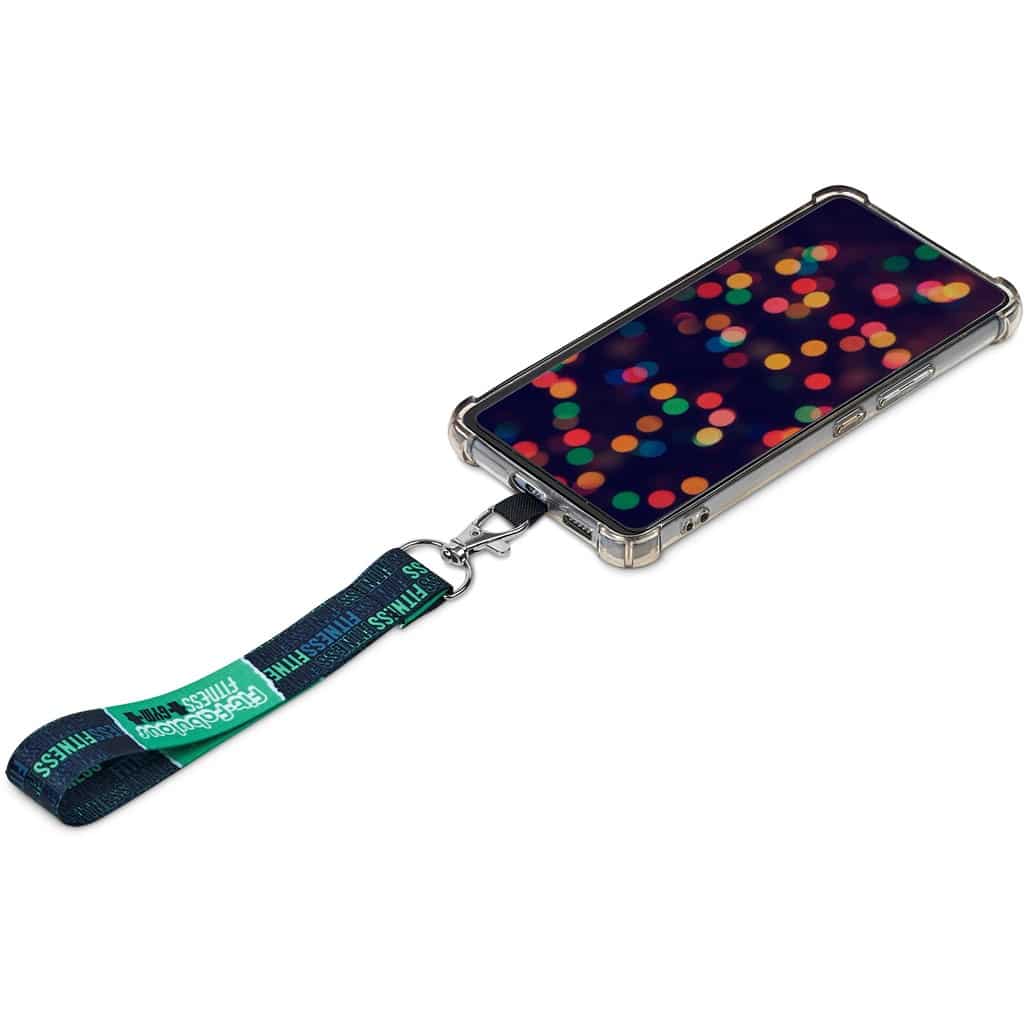 Altitude Rambler Single-Sided Sublimated Satin Wrist Phone Strap - Image 14