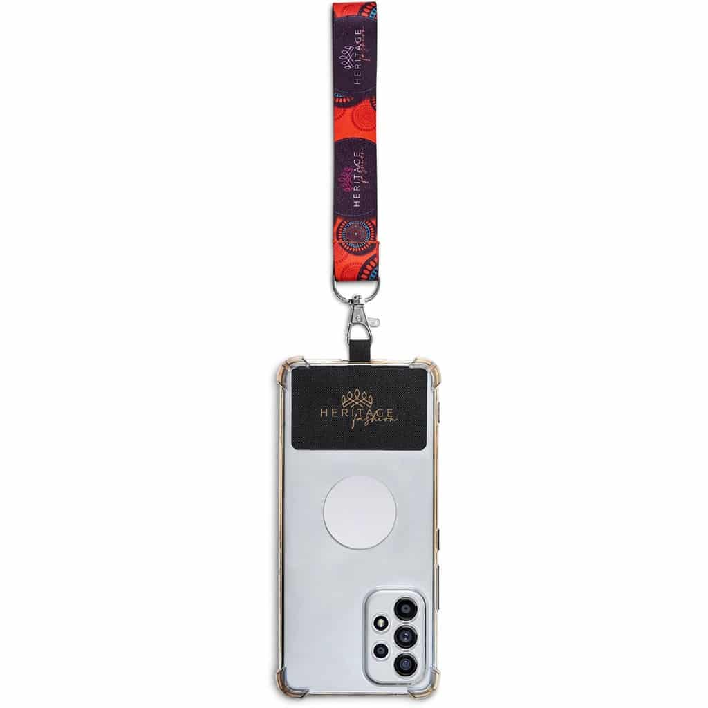 Altitude Rambler Single-Sided Sublimated Satin Wrist Phone Strap - Image 31