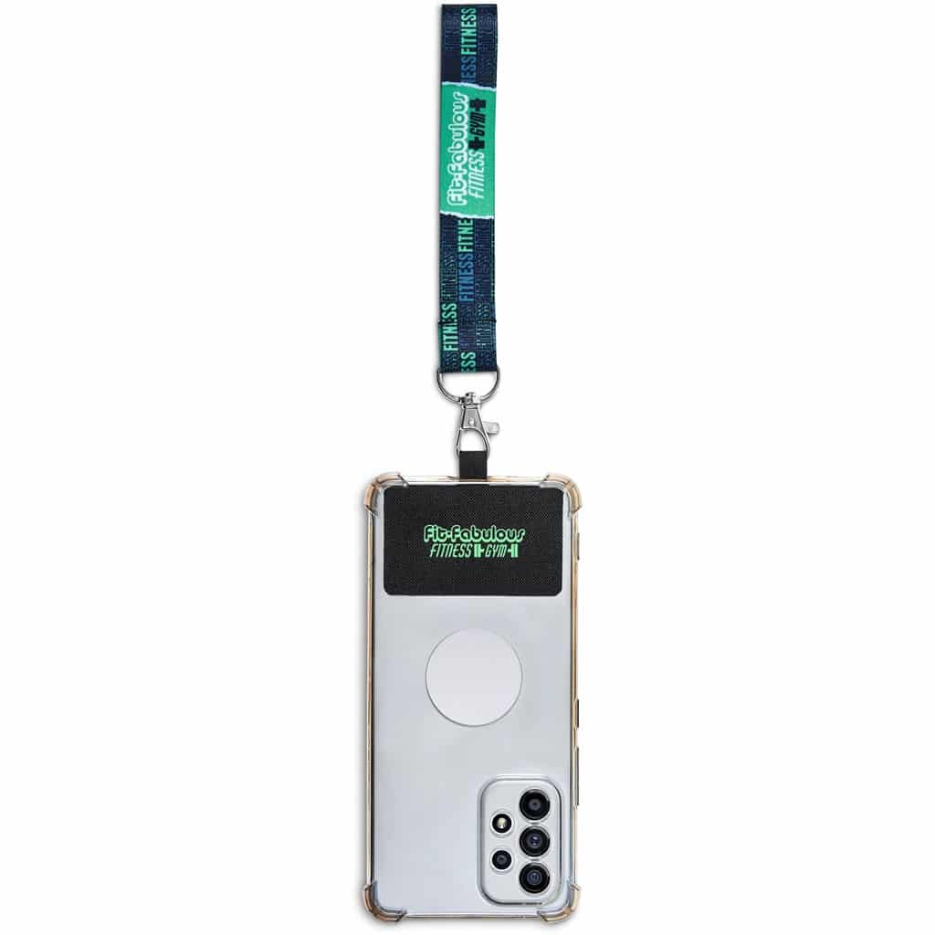 Altitude Rambler Single-Sided Sublimated Satin Wrist Phone Strap - Image 29
