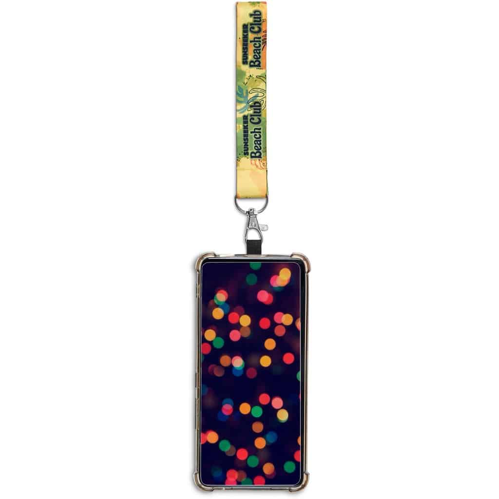 Altitude Rambler Single-Sided Sublimated Satin Wrist Phone Strap - Image 19