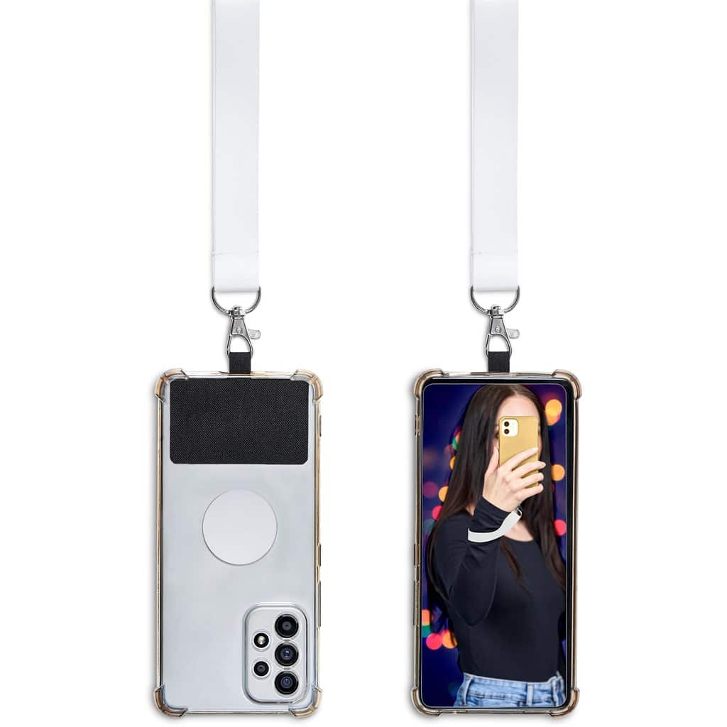Altitude Rambler Single-Sided Sublimated Satin Wrist Phone Strap - Image 10